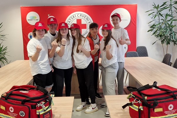 Na međužupanijskoj razini Natjecanja mladih Hrvatskog Crvenog križa sudjelovalo više od 720 učenika