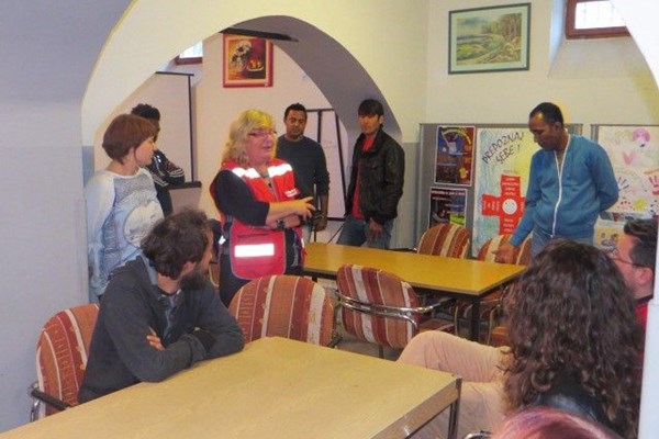 Sisak - radionica za migrante i volontere