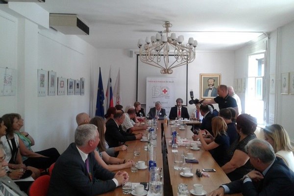 HCK sudjelovao na velikoj obljetnici Slovenskog Crvenog križa
