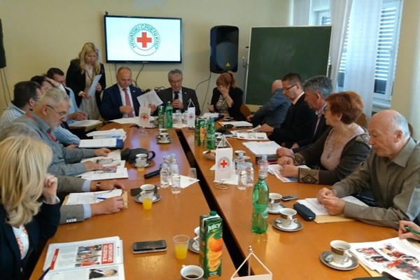 Održane sjednice Nadzornog odbora i Glavnog odbora u Tjednu Crvenog križa
