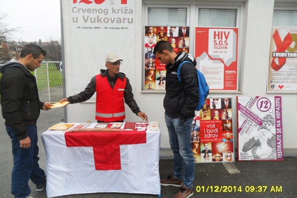 Vukovar - obilježavanje Svjetskog dana AIDS-a