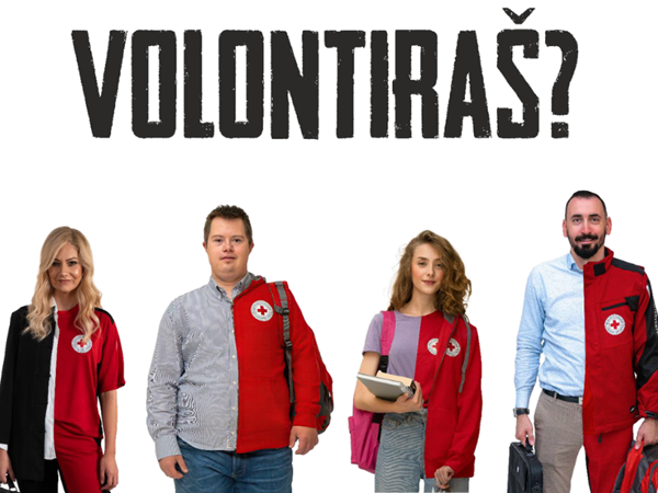 Postanite volonter Hrvatskog Crvenog križa