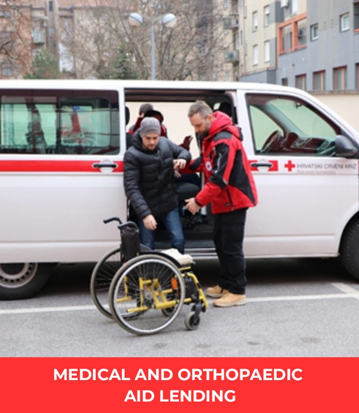 Medical and orthopaedic aid lending