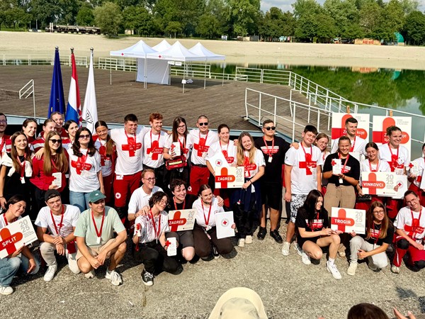 Gradsko društvo Crvenog križa Zagreb pobijedilo na Nacionalnom natjecanju ekipa prve pomoći Hrvatskog Crvenog križa
