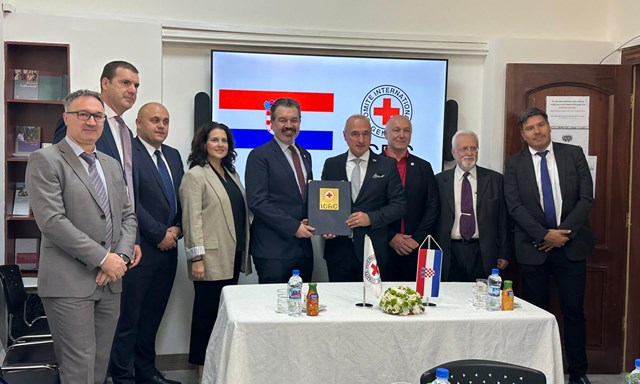 Izvršni predsjednik Hrvatskog Crvenog križa susreo se s kolegama u Jordanu i Siriji